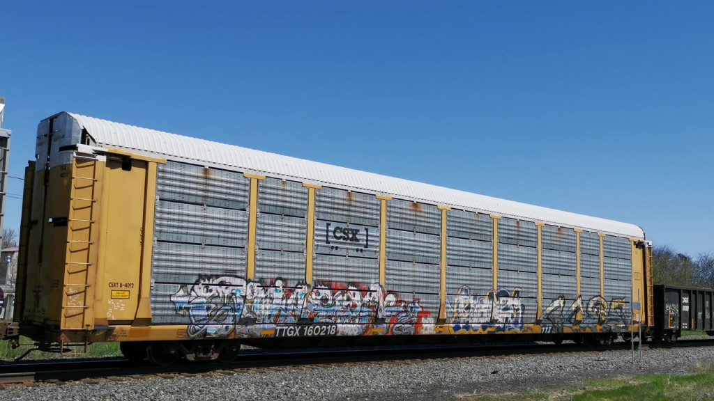 CSXT B4012 (Body) TTGX 160218 (Flat)